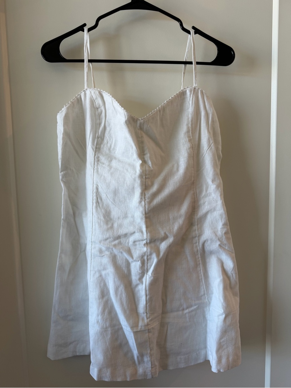 Abercrombie & Fitch White Linen Dress